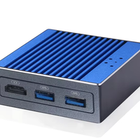 Mini-ordinateur de bureau ITX industriel avancé, routeur pare-feu, double LAN, Nano PC WIFI 3G/4G, 4 Go de RAM/16 Go EMMC, sans ventilateur, pour une sécurité accrue