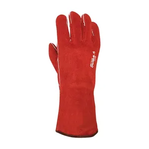 Guanto da saldatura Juba 408 10 XL, rosso - Product Image 1