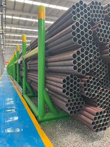 Tuyau en acier soudé/sans soudure ASTM A106 Grade B 8'' SCH40 de qualité supérieure, vente en gros directe usine Chine, pour conduites de chaudière haute température pour usine - Product Image 2
