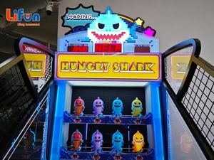 Máquina recreativa grande Lifun <span class=keywords><strong>Hungry</strong></span> <span class=keywords><strong>Shark</strong></span>, juego de lanzamiento de bolas para carnavales, máquina de canje de tickets, juego de entretenimiento para cines y centros comerciales - Product Image 4