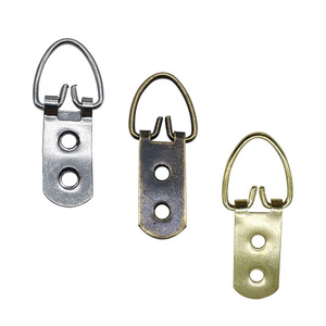 Antique Bronze <b>Large</b> Hanging Ring Rectangle Hook For Wedding <b>Photo</b> <b>Frame</b> Wall Decor 30kg Load Iron Material - Product Image 4