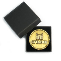 Badges en métal en laiton de haute qualité avec logo personnalisé en gros Amérique 3D pièce de défi commémorative en émail dur doux en vrac