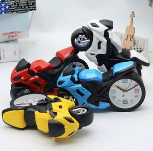 <span class=keywords><strong>Réveil</strong></span> de voiture de course créatif et cool, style dessin animé pour enfants et étudiants, garçons, chambre à coucher, table de chevet, bureau - Product Image 6