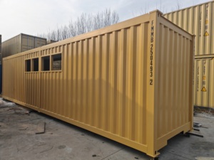 Conteneur de stockage modulaire multi-tailles 20GP 40HC, résistant aux intempéries, portable et sécurisé pour le stockage de marchandises - Product Image 2