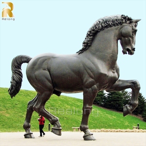 Offre Spéciale de haute qualité extérieur grand jardin Bronze Statue cheval mongol - Product Image 6