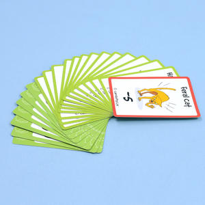 Cartões do alfabeto personalizado falando criança, impressão serviços visão palavras à prova d' água anel bebê educacional cognitivo cartões/flash cartões - Product Image 4