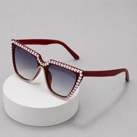 Lunettes de soleil en moissanite de qualité supérieure, monture légère et élégante effet miroir, idéales pour le shopping, la plage et le quotidien – En promotion