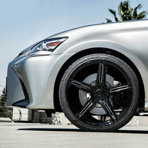 Rines Forjados Negros Brillantes 5x114.3 5x120 19 20x8.<span class=keywords><strong>5</strong></span> 22 Pulgadas Aleación 6061-t6 para Camaro Alpha <span class=keywords><strong>5</strong></span> Amarok Malibu Jeep - Product Image 4