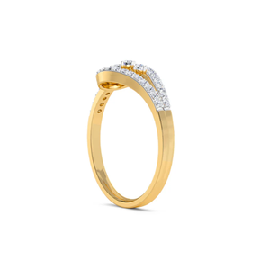 Anillo de Compromiso Solitario con Corte Marquesa de Diamante Cultivado en Laboratorio de Primera Calidad para Mujer con un Brillo Excepcional y un Diseño Artístico para Toda la Vida - Product Image 3