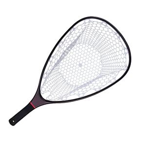 Filet d'atterrissage de pêche à la mouche en fibre de carbone léger maille flottante durable en PVC sans nœuds <span class=keywords><strong>pour</strong></span> attraper et relâcher - Product Image 1