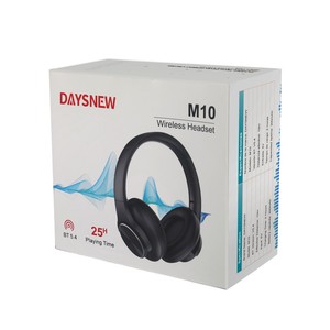 M10 có thể gập lại thiết kế không dây Over Ear BT Tai nghe với Mic cho cuộc gọi rõ ràng, sâu bass, thoải mái cho văn phòng/nhà - Product Image 6