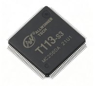 Processeur d'application T113 S3 Dual Core Cortex A7 ELQFP 128 pour affichage et systèmes audio-vidéo embarqués