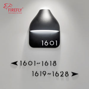 Solución integral Led Iluminado Puerta de hotel iluminada Placa de número de casa Señales de número de habitación de hotel Placa de puerta - Product Image 2