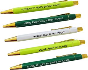 Stylo doré à succès avec éléments dorés, idéal pour les infirmières - Product Image 1