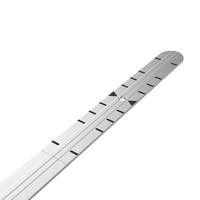 Règle d'entraînement de golf en alliage d'aluminium, 3 sections amovibles, avec échelle graduée, pour l'enseignement familial, portable et durable - Meilleures ventes