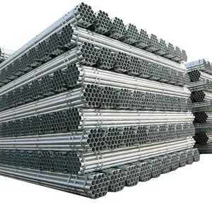 Factory low price hot sales ASTM A106 Sch 40 Dipped galvanized steel pipe tube for construction