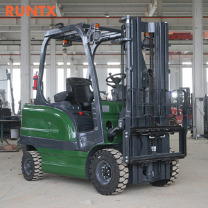 Runtx Yüksek Kaliteli 2.5 Ton Elektrikli Forklift, Akülü Tam İstifleyici Makine, 4 Tekerlekli Akülü Forklift, CE Belgeli - Product Image 1