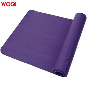 เสื่อโยคะ Woqi หนา 3 มม. กันลื่น รูปทรงสี่เหลี่ยมผืนผ้า สำหรับออกกำลังกายที่ยิมและใช้ในบ้าน - Product Image 1