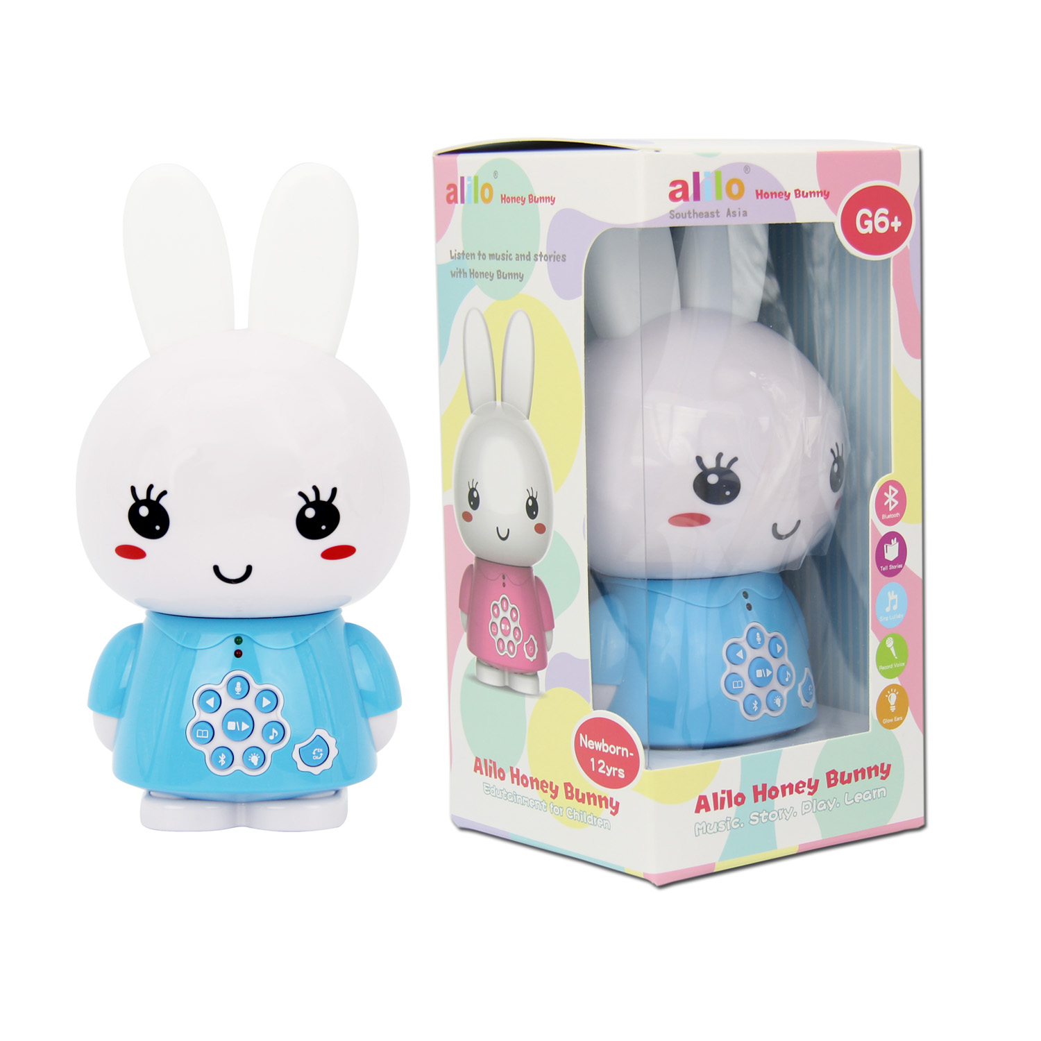 Alilo G6 + милый дизайн, двуязычный музыкальный плеер, Детская обучающая машина, развивающая распродажа детских игрушек с рассказом и детскими рисками