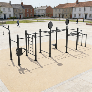 Équipement de fitness public polyvalent pour les parcs, les communautés, les rues, les salles de sport, les équipements de fitness en plein air - Product Image 1