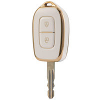 Voiture française nouveaux porte-clés à distance 2 boutons coque de clé de voiture en TPU pour Duster Dacia scénic pour Renault
