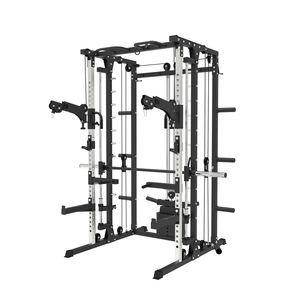 Gimnasio Multifuncional Todo en Uno con Máquina Smith y <span class=keywords><strong>Flybird</strong></span>, Entrenador Completo, Soporte para Sentadillas y Press de Banca - Product Image 5