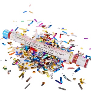 Eco friendly Canyon smoke confetti sticks gender reveal powder Poppers - Product Image 1