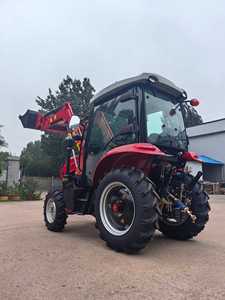 Tractor Agrícola Compacto 4x4 de 40HP 50HP 60HP 70HP con Cabina Climatizada y Calefacción, Cargador Frontal y Transmisión de 8F+8R - Product Image 4