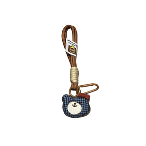 Llavero <span class=keywords><strong>de</strong></span> Peluche con Cabeza <span class=keywords><strong>de</strong></span> Oso <span class=keywords><strong>a</strong></span> Cuadros, Nuevo y Bonito, con Cuerda, Colgante <span class=keywords><strong>de</strong></span> <span class=keywords><strong>Tela</strong></span> Hecho <span class=keywords><strong>a</strong></span> <span class=keywords><strong>Mano</strong></span>, Adorno para Colgar en el Bolso, Llavero <span class=keywords><strong>de</strong></span> Oso - Product Image 5