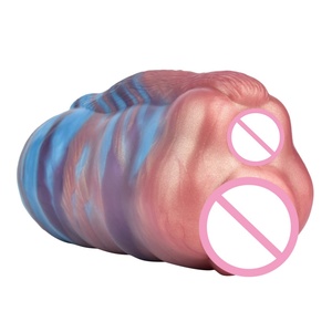 Hot Selling Horse Theme Dual Channel Male <b>Masturbator</b> Cup with 3 Styles with Realistic Texture & Soft Silicone Sleeve - Product Image 3