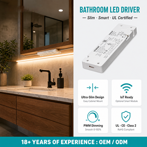 Fuente de Alimentación LED Personalizada de Fábrica LETARON, 12V 24V, para Iluminación de Gabinetes, Lámpara LED Interior, Solución Completa con Múltiples Protecciones - Product Image 2