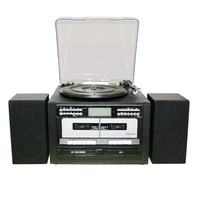 Combo musical : CD, cassette, enregistrement CD vers CD, télécommande, entrée auxiliaire, sortie ligne, Bluetooth et haut-parleurs stéréo externes