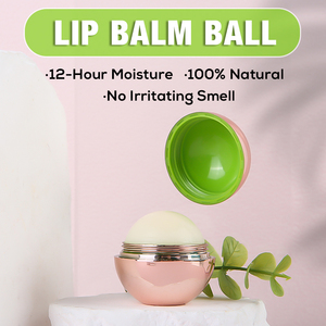 Bálsamo Labial Vegano Hidratante al por Mayor, Bálsamo Labial Humectante en Barra Redonda, OEM ODM, Mantequilla Labial Orgánica Natural Voluminizadora - Product Image 2