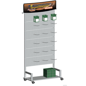 Présentoir d'outils en métal 80x40x200h cm pour le rangement d'outils - Product Image 1