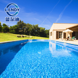 Landy Pool Liner PVC Rectangle Mosaic Pattern <b>Waterproof</b> <b>Membrane</b> For Swimming Pool - Product Image 4