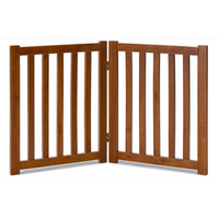 Barrière de sécurité pliable en bois durable pour bébé, autoportante, pour enfants, pour intérieur, porte, escalier, taille et couleur personnalisables, adaptée à l'âge