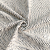 Tissu de rideau en jacquard chevron de luxe 100% polyester, occultant, imperméable, écologique, pour la décoration intérieure du canapé
