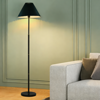 Nouvelle Arrivée - Lampadaire Créatif en Tissu Blanc sur Pied pour Chambre à Coucher - Lampe de Chevet Décorative Classique