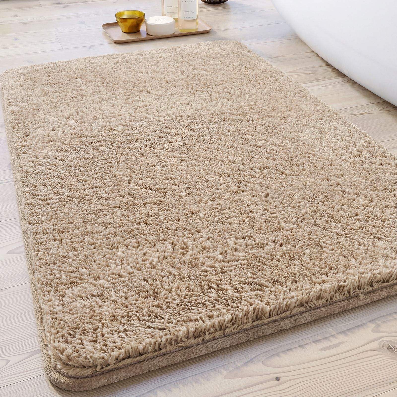 ผ้าฟลีซไอศกรีม - สีน้ำตาล