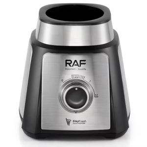 Extracteur de jus et mixeur ménager robuste en acier inoxydable 2-en-1 de 1,5 L avec 6 lames - Product Image 4