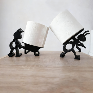 Figurine d'animal créative imprimée en 3D, support de tissus en forme de fourmi, objet d'art, cadeau, jouet tendance, pour le commerce transfrontalier - Product Image 3