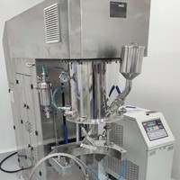 Grand mélangeur planétaire industriel à double arbre de machine de mélange de mastic de silicone de 50L 100L