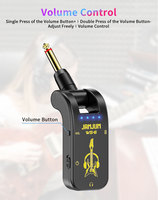 Penjualan Panas Headphone Guitar Amplifier WS-6 Rechargeable Silent Practice Guitar Amp untuk Gitar Elektrik