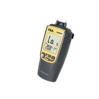 Medidor de Humedad Digital para Materiales de Construcción VA8040, Analizador de Temperatura con Alertas de Alta/Media/Baja, 7 Alertas de Humedad para Diferentes Materiales