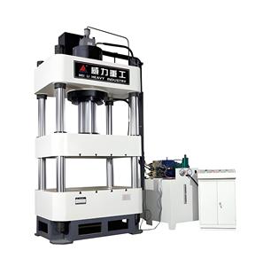Máquina de <span class=keywords><strong>prensa</strong></span> hidráulica de cuatro columnas YW32-Línea de producción de casco de seguridad personalizable con sistema de formación completo - Product Image 1