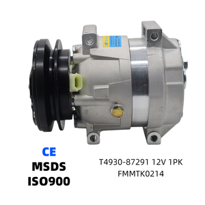 คอมเพรสเซอร์แอร์รถยนต์ T4930-87291 คอมเพรสเซอร์แอร์ยานยนต์ คอมเพรสเซอร์แอร์สำหรับยานพาหนะ สำหรับ Kioti DK65S DK75 DK90 DK9010 - Product Image 1