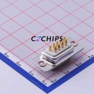 GDM09F-180 D-Sub/VGA Connector Connector ( Connector Type: Standard D-Sub )( Gender: Female )( Total Number of PINs: 9P ) - Product Image 2