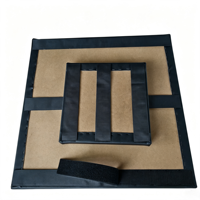Youwei Golf Simulator Bay : Rembourrage en mousse anti-impact, isolation acoustique, revêtement en cuir et toile, tailles personnalisées, coins droits