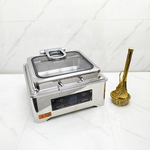 Scaldabalini <span class=keywords><strong>elettrici</strong></span> in acciaio inox 6L per alberghi e ristoranti piatto d'argento per la ristorazione e attrezzature a Buffet - Product Image 1