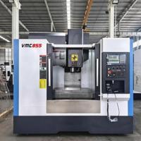 Centro de Mecanizado 855VMC Directo de Fábrica, Sistema GSK, BT40, Precisión de 0.003mm, 11kW, para Fabricación de Moldes de Ruedas de Acero al Carbono para Automóviles